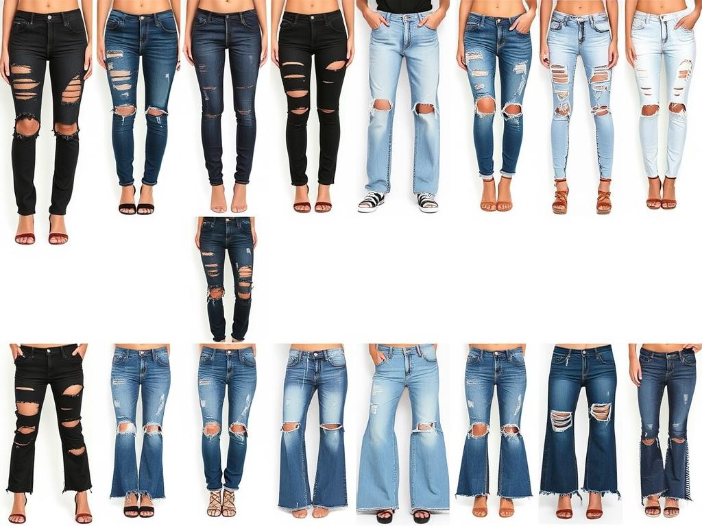 Ripped Jeans Styles